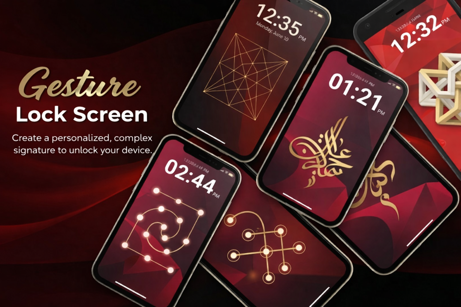 Gesture lock screen apk
