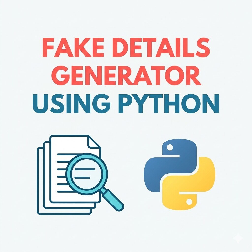 Fake Details Generator