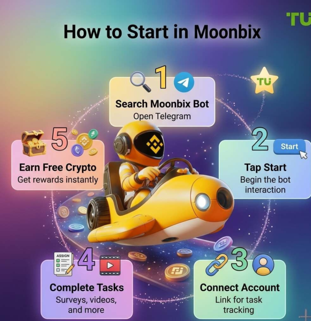 Earn Free Crypto with Moonbix Bot