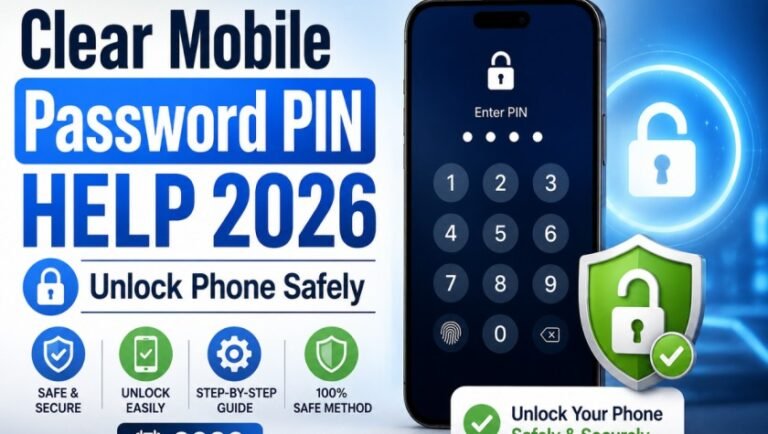 Clear Mobile Password